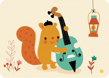 Double bass squirrel