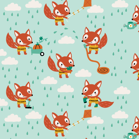 Rainy fox